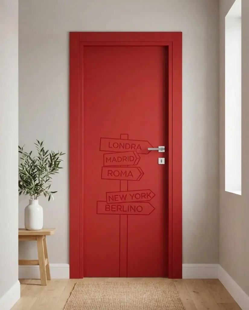 Porta LAC-25 TOR Porte Interne, laccata RAL 3020