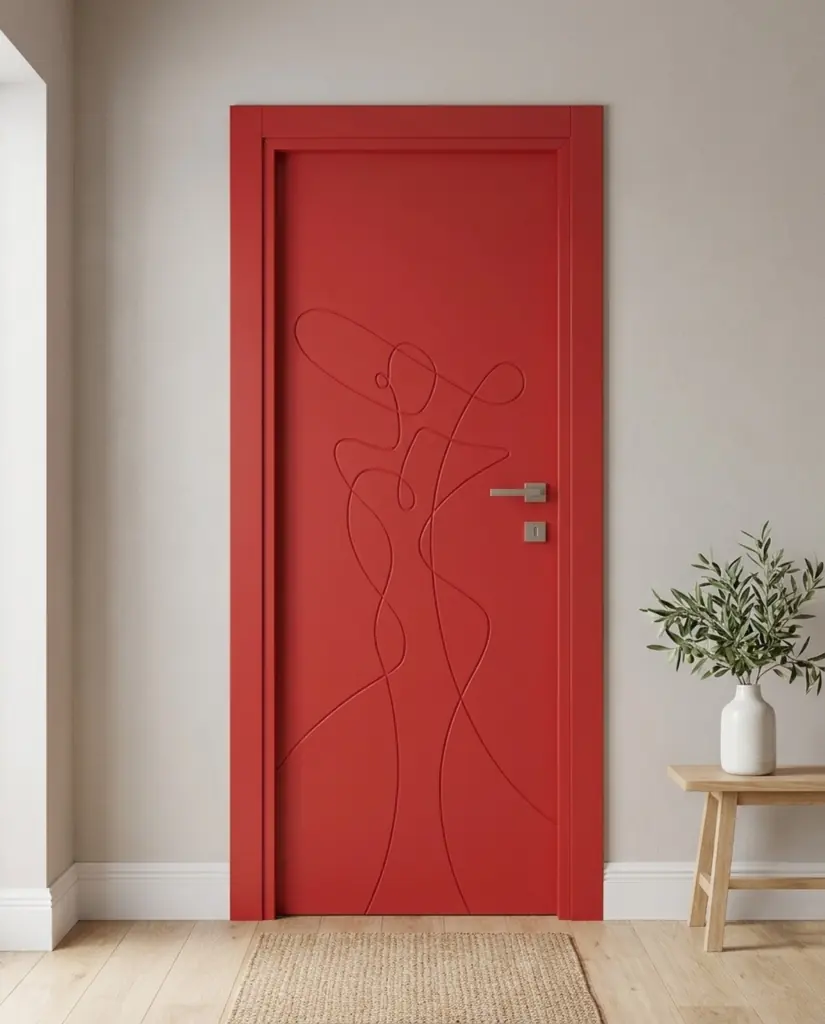 Porta LAC-32 TOR Porte Interne, laccata RAL 3020