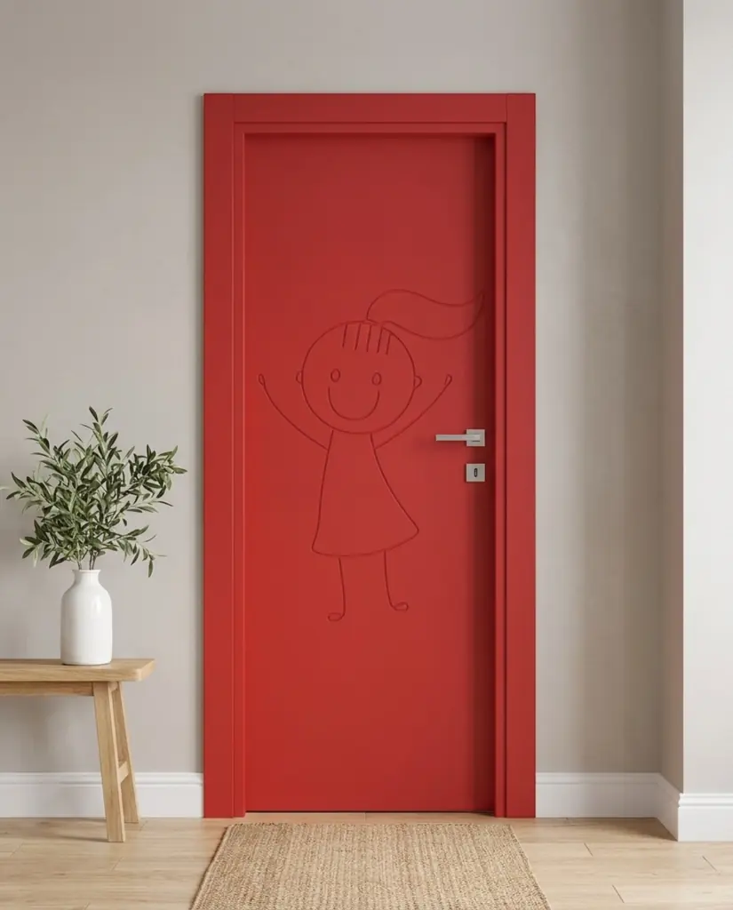 Porta LAC-39 TOR Porte Interne, laccata RAL 3020